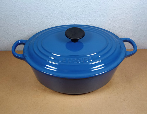 Creuset 25cm oval cast iron - creuset,