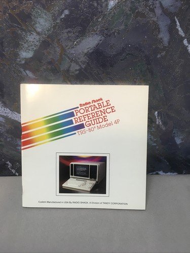 Radio shack trs model 4p - trs-80,