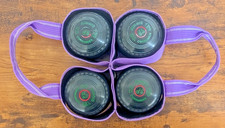 Almark Commander Short Bowls - Size 0 Medium & Emsmorn Carrier / Case Henselite