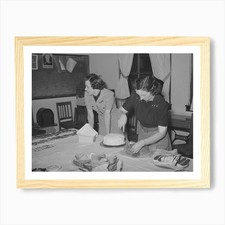 Wife Of Jaycee Member Cutting