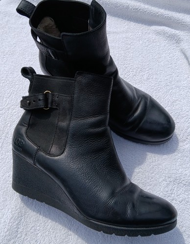 Ladies ugg indra wedge boots - indra,