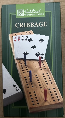 Mini travel cribbage - mini, game