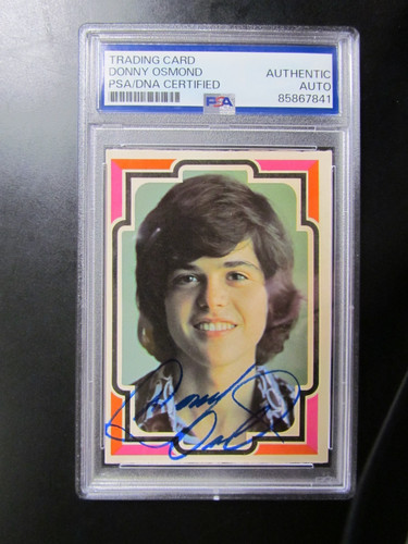 1973 donny osmond - 1973, signed