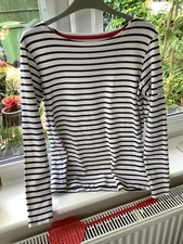 Joules stripe harbour top size