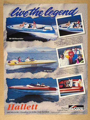 1990 hallet bowrider - 20, 21
