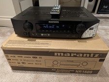 Marantz NR1608 AV Surround Receiver 7.1ch Dolby Atmos 4K HDR Working Confirmed