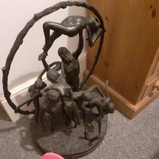 antique bronze figure