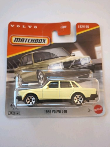 Matchbox 1986 volvo 240 - 240, 1:64
