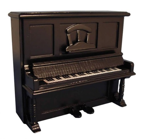 Dolls house black - black, piano
