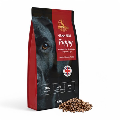 Dog field grain - dog, &
