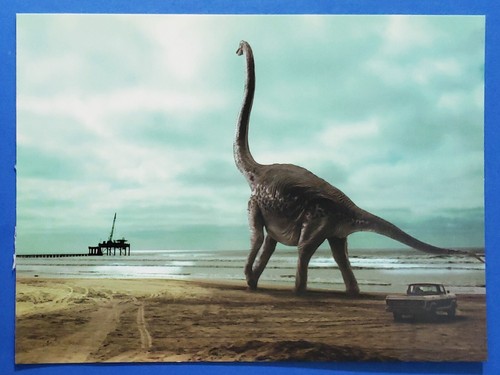 Postcard dinosaur - postcard,
