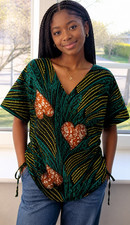 Green Women's Dashiki