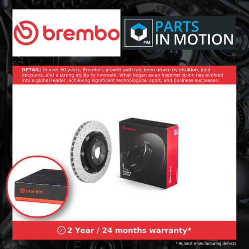Brake discs pair - brake,