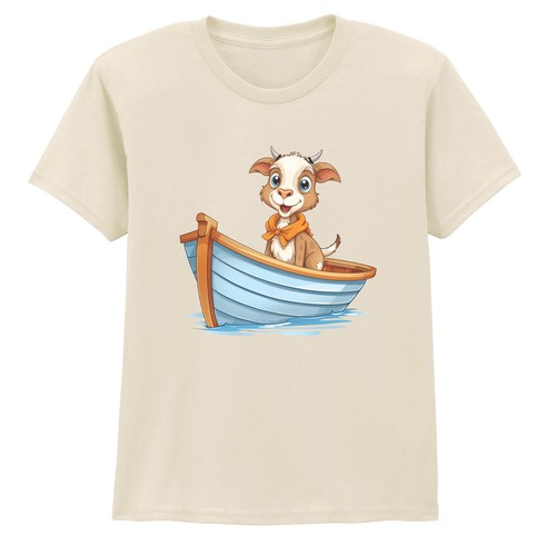 Cute goat kids shirt - goat, t-shirt