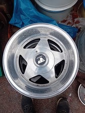 PROGESSIVE LIGHT WAIT ALLOY WHEEL 15 8J NEW OLD STOCK JAG OR CHEVRLET OLD SCHOOL