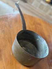 Antique French Copper Saucer