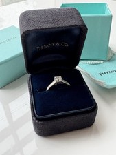 Tiffany & Co. Brilliant Diamond VVS1 Ring Lucida Cut 0.57 carat Size 50mm