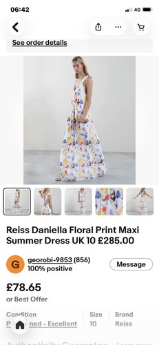 Reiss daniella floral print - reiss,
