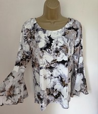 Calvin Klein Flounce Sleeve