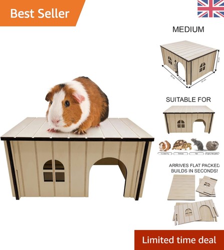 Removable roof wooden guinea - removable,