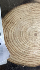 Natural Wood Slices with Holes,Unfinished Wooden Circles, Craft Wood kit