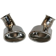 Exhaust Tail Pipe Kit, Stainless Steel Porsche 996 PC1110054 Top Quality