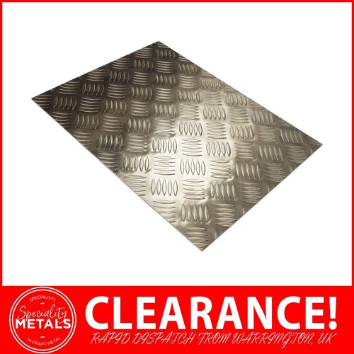 Clearance 5mm aluminium - 1.5mm,