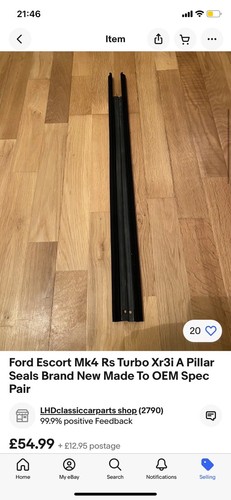Ford escort mk3 - escort, rs