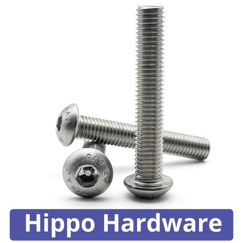 Unc button head screws - button,