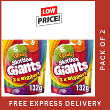 Skittles Giants Sweets Pack of