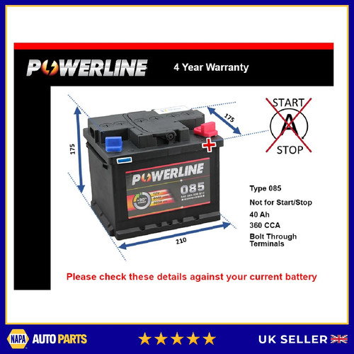 Battery fits ford - battery,
