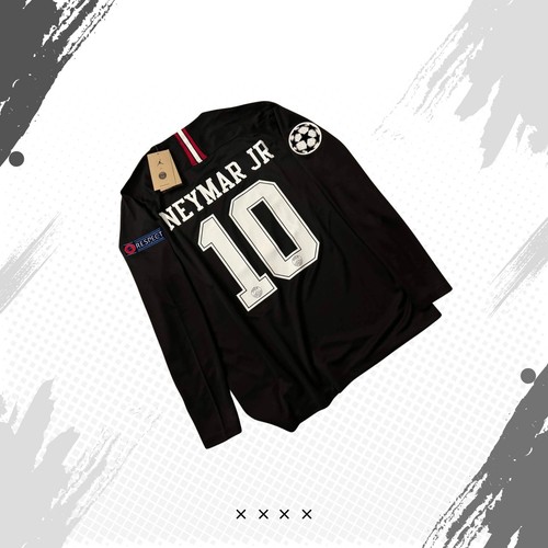 Neymar psg black jersey - neymar, jr