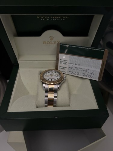 Rolex yacaster 2tone 18ct gold - yacaster,