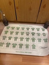 Celtic FC Kit History Poster