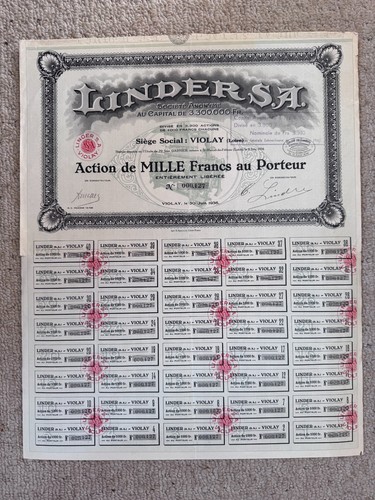 1936 linder violay - 1936, s.a.