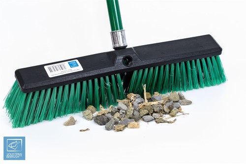 Outdoor stiff yard brush - stiff,