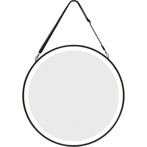 Black round metal frame - metal,