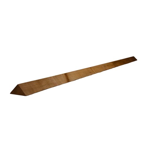 Brown treated arris rail 75mm - brown,