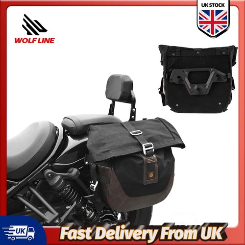 Side saddlebag for honda rebel - side,