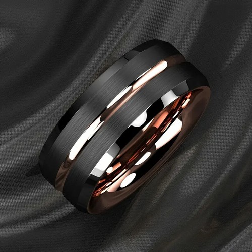 New mens size brushed - size, ring
