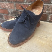 Mark Mcnairy New Amsterdam Suede Derby Shoes Uk10.5