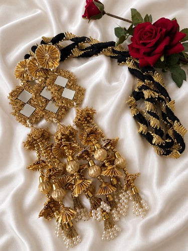 Indian hair accessory gold - indian,