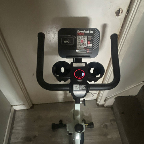 Upright exercise bike - upright,
