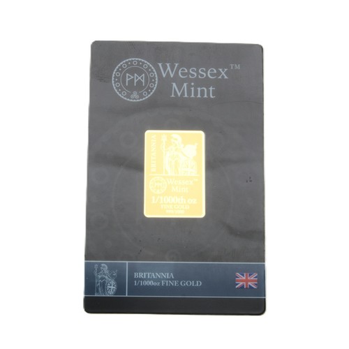 Wessex mint 1000oz 24ct - -, 1/1000oz
