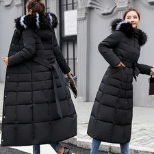 UK Women's Winter Long Hooded