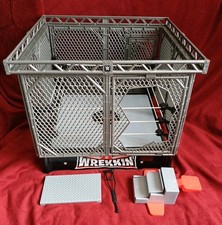 WWE Wrekkin Collision Cage Ring Steel Cage Playset Mattel Wrestling * INCOMPLETE