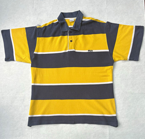Vintage fila mens polo shirt - mens,