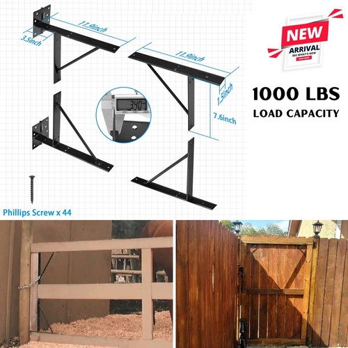 Anti sag wooden fence gate - anti-sag,