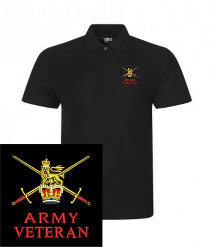 Army veteran polo shirt - veteran,