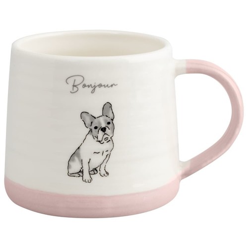 Beautiful white ceramic mug - beautiful,